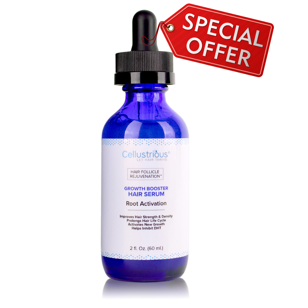 Cellustrious Hair Growth Booster Serum Sale Front