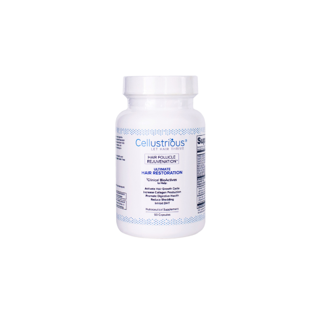 Cellustrious Ultimate Hair Restoration Nutraceutical supplement 30 day front